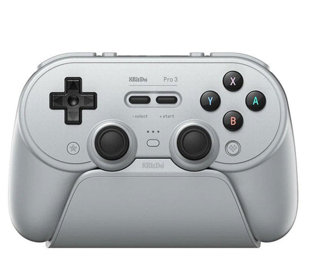 8BitDo Pro 3 Bluetooth Gamepad Gray RET00854 - 1371594 - zdjęcie